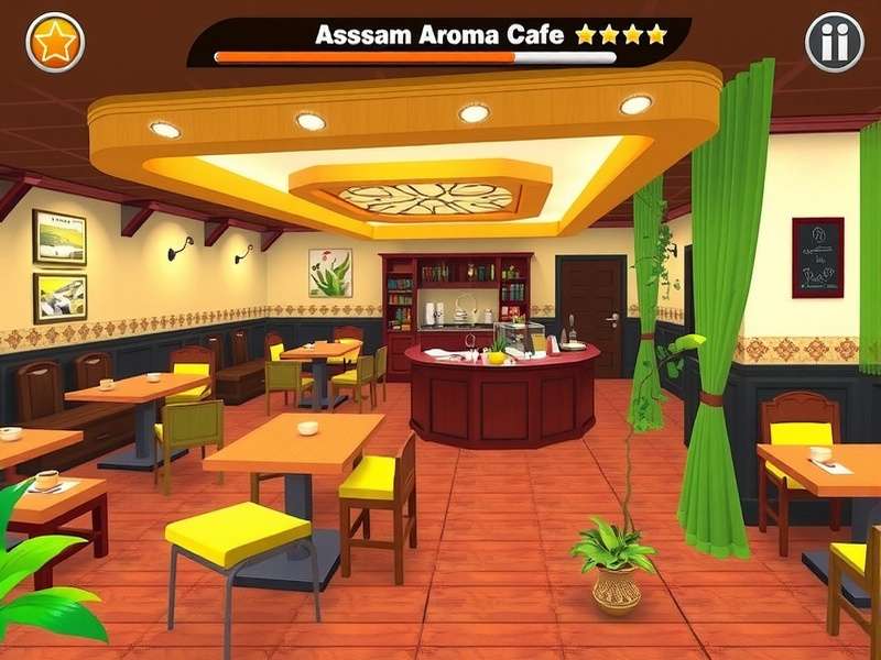 Assam Aroma Cafe Gameplay Screenshot